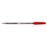 Artline Smoove Ballpoint Pen Red - Pack of 12 AO182102