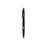 Artline Supreme Antimicrobial Retractable Pen, 1.0mm, Black, Pack of 12 AO181201