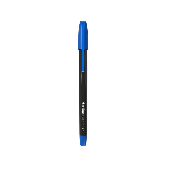 Artline Supreme Ballpoint Pen Blue x 12's pack AO181003