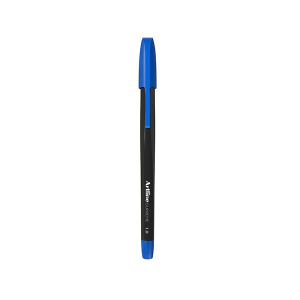 Artline Supreme Ballpoint Pen Blue x 12's pack AO181003