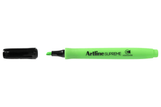 Artline Supreme Highlighter, Green, 12's pack AO161004