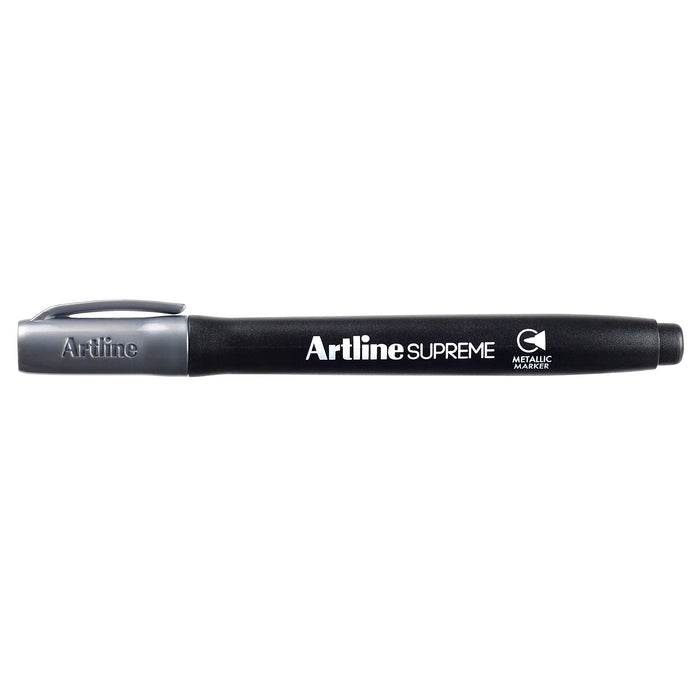 Artline Supreme Metallic Marker Silver 12's Pack AO109932