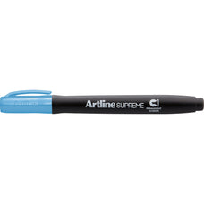Artline Supreme Permanent Marker, Chisel, Light Blue, 12's Pack AO109113
