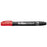 Artline Supreme Permanent Marker Red 12's Pack AO107102