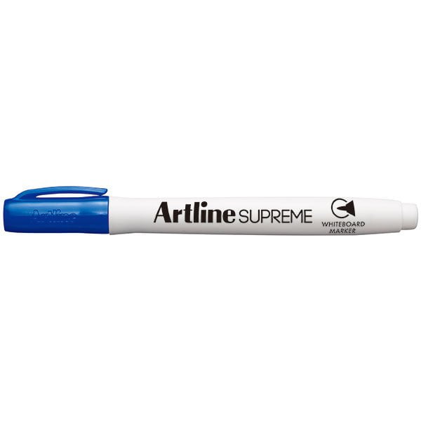 Artline Supreme Whiteboard Marker 1.5mm Bullet Tip Blue 12's Pack AO105103