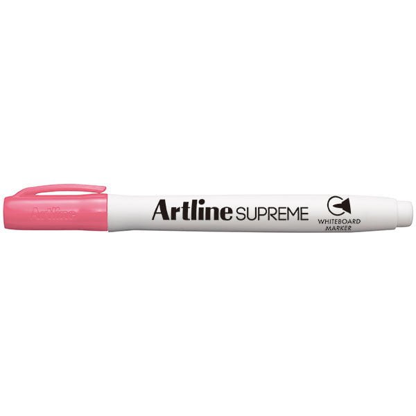 Artline Supreme Whiteboard Marker 1.5mm Bullet Tip Pink 12's Pack AO105109