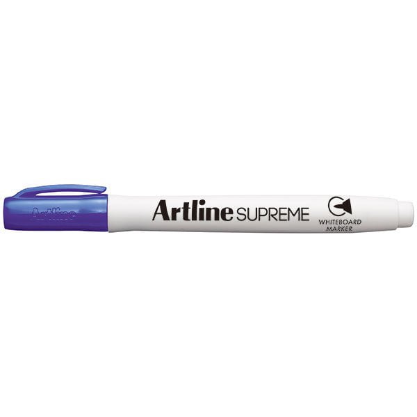 Artline Supreme Whiteboard Marker 1.5mm Bullet Tip Purple 12's Pack AO105106