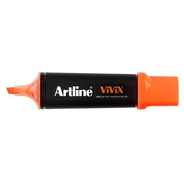 Artline Vivix Highlighter Orange x 10's pack AO167005x10-DO