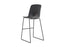 Knight's Arton Barstool, Black Frame, Padded and Non Padded Seat