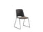 Knight's Arton Sled Chair, Black Frame, Padded and Non Padded Seat