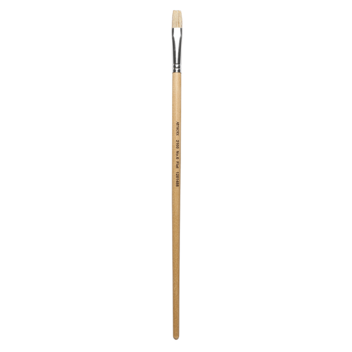 Artworx Paint Brush 2160 Flat Size 6 10mm CX222113