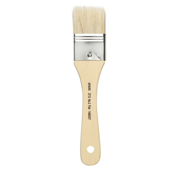 Artworx Paint Brush 2713 Flat Size 2 40mm CX222109