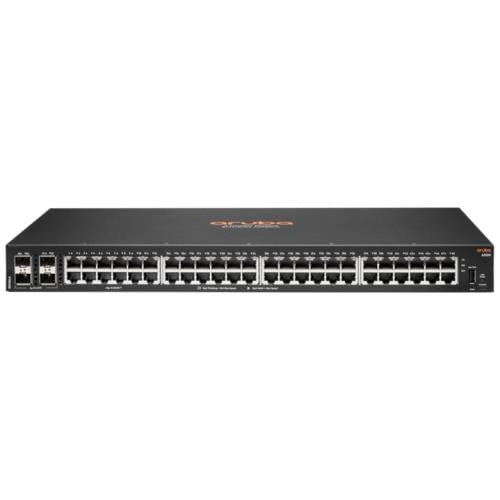 Aruba 6000 48G 4SFP Switch - 48 Ports - Manageable - Gigabit Ethernet - 10/100/1000Base-T, 1000Base-X - 3 Layer Supported - Modular - 4 SFP Slots - 44.20 W Power Consumption - Optical Fiber, Twisted Pair - 1U High - Rack-mountable, Cabinet Mount, Surface IM5354017