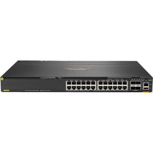 Aruba 6300M 24-port 1GbE Class 4 PoE and 4-port SFP56 Switch - 24 Ports - Manageable - 3 Layer Supported - Modular - 4 SFP Slots - Twisted Pair, Optical Fiber - 1U High - Rack-mountable IM5067772