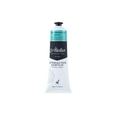 Atelier Acrylic Interactive Paints 80ml Cobalt Turquoise Light CXAI24480