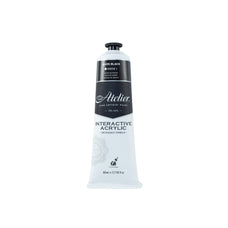 Atelier Acrylic Interactive Paints 80ml Mars Black CXAI11500