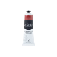 Atelier Acrylic Interactive Paints 80ml Napthol Crimson CXAI19030