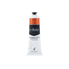 Atelier Acrylic Interactive Paints 80ml Orange CXAI15710