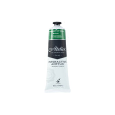 Atelier Acrylic Interactive Paints 80ml Permanent Sap Green CXAI16310