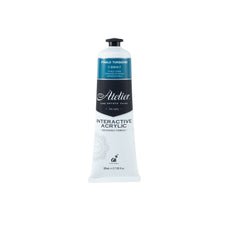 Atelier Acrylic Interactive Paints 80ml Pthalo Turquoise CXAI16610