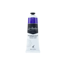 Atelier Acrylic Interactive Paints 80ml Purple CXAI12700