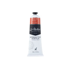 Atelier Acrylic Interactive Paints 80ml Pyrrole Red CXAI19570