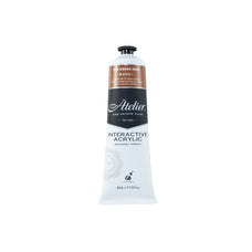 Atelier Acrylic Interactive Paints 80ml Raw Sienna Dark CXAI12800