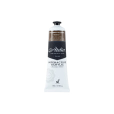 Atelier Acrylic Interactive Paints 80ml Raw Umber Yellowish CXAI16700
