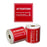 ATTENTION Please Check... Printed Permanent Adhesive Label 99mm x 99mm x 500 Labels per roll MPH15100
