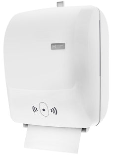 Automatic Cut Roll Feed Paper Towel Dispenser - White MPH27512+MPH27519