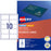 Avery C32011 Micro-Perforated 200gsm Laser / Inkjet Business Card 10 per sheet x 10 sheets CX238670