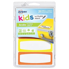 Avery Durable Labels - Kids Range 89 x 32mm CX231494
