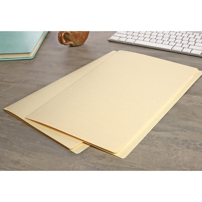 Avery File Folder Buff Heavy Duty Foolscap Pack 100 CX173527