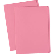 Avery File Folder Pink 200gsm Foolscap Box 100 CX278500
