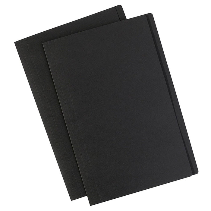 Avery Foolscap Black Manilla File Folder x 10 CX173531