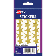 Avery Gold Star Stickers 21mm CX238110