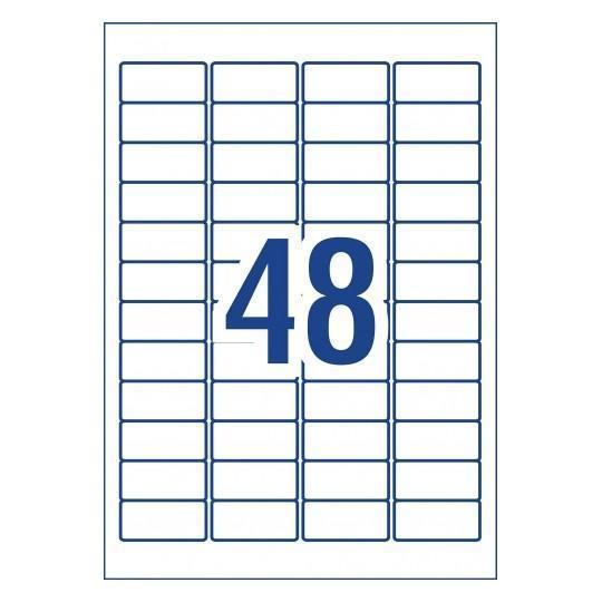 Avery L4778 Heavy Duty Labels 48's x 25 Sheets | Avery — Discount Office