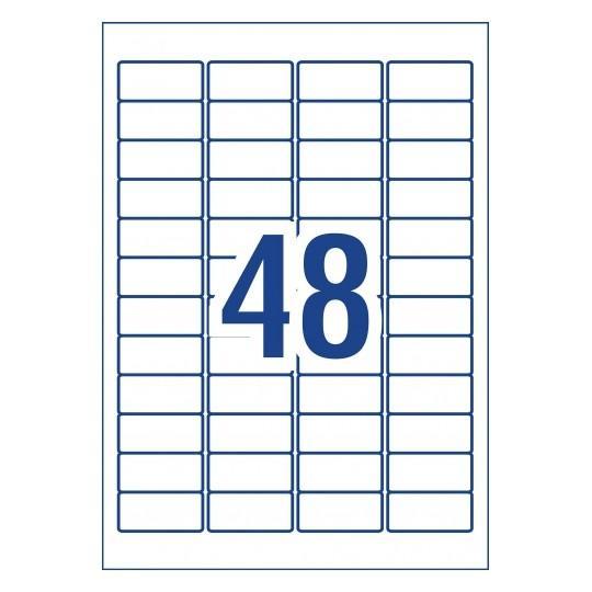 Avery L4778 Weather Resistant Labels 48's x 20 Sheets CX238112