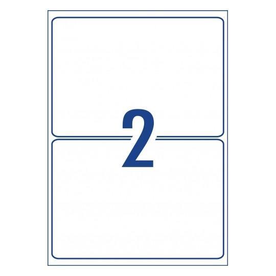 Avery L7068 Heavy Duty Labels 2's x 25 Sheets CX238558