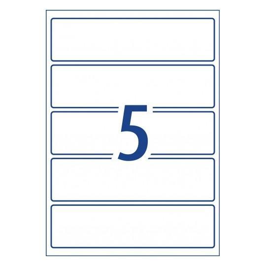 Avery L7146 White Wraparound Labels 5's x 12 Sheets CX239565