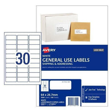 Avery L7158 General Use Labels 30's x 100 Sheets CX238339