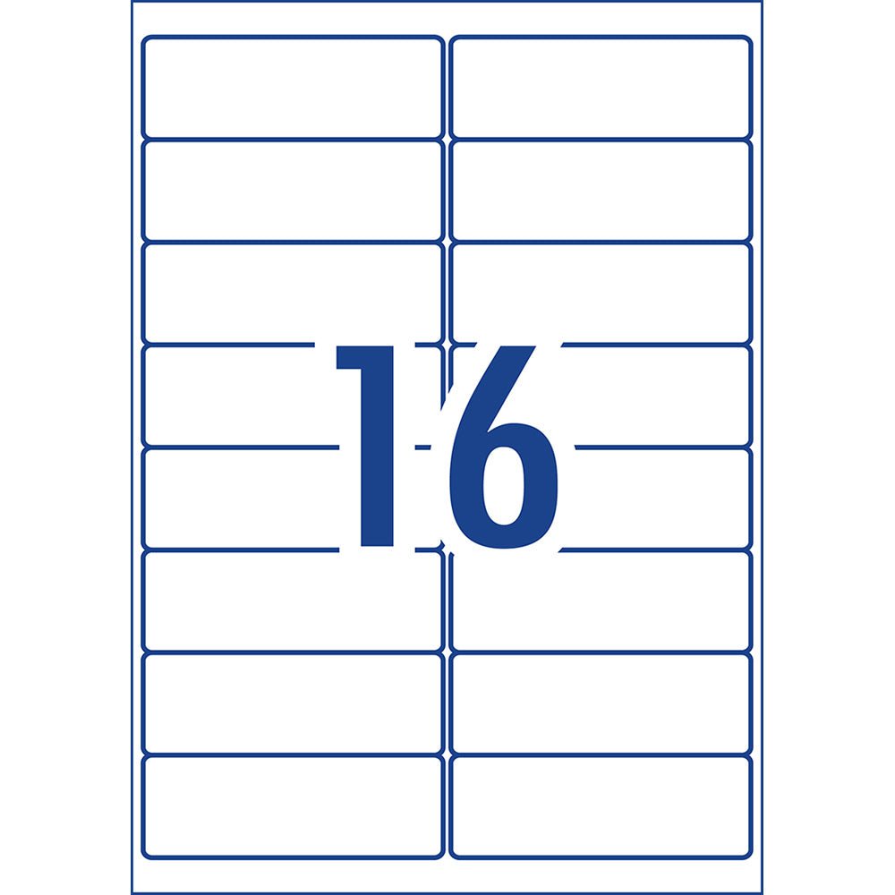 Avery L7162 General Use Labels 16's x 100 Sheets | Avery — Discount Office