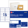 Avery L7162 General Use Labels 16's x 100 Sheets | Avery — Discount Office