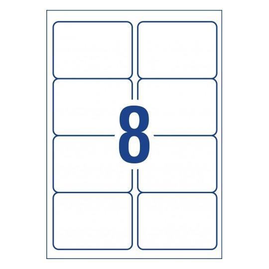 Avery L7165 Labels 8's x 10 Sheets CX272573