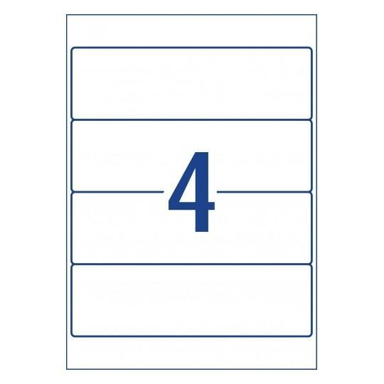 Avery L7171 Lever Arch File Labels 4's x 100 Labels CX238033