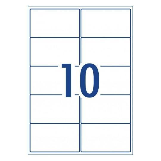 Avery L7173 Labels 10's x 100 Sheets | Avery — Discount Office