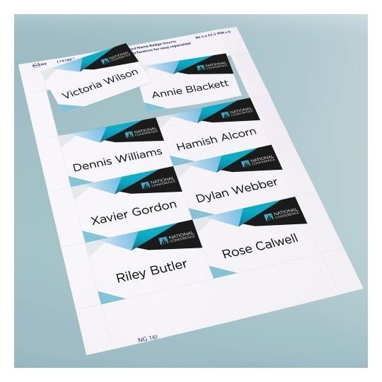 Avery L7418 Name Badge Card CX238661