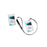 Avery L7418 Name Badge Kit including Holder and Lanyard, 86.5mm x 55.5mm, 8 per Sheet x 10 Sheets, Inkjet & Laser Printable CX1002487