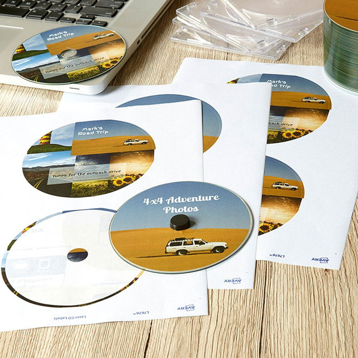 Avery L7676 CD / DVD Labels x 50 Labels CX238503