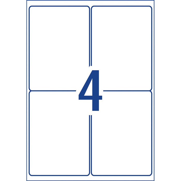 Avery L7915 Ultra-Resistant Outdoor Labels 4's x 10 Sheets CX238442